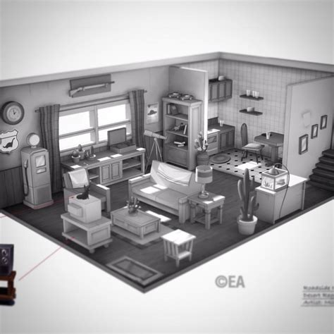 The Sims 4 Concept Art By Miles Dulay Simsvip