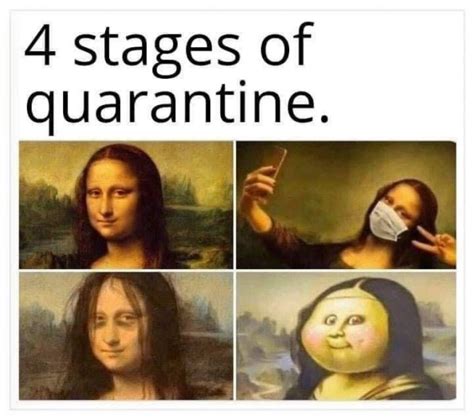 4 Stages Of Quarantine Bits And Pieces