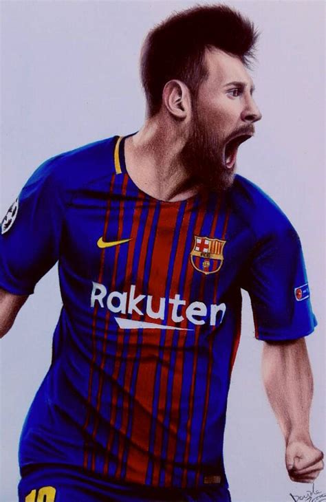 Lionel Messi 2017 Artwork Prints Etsy