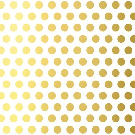 48 Gold Polka Dots Wallpaper