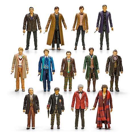 Doctor Who Fans Heres An Action Figure Set Featuring All 13 Doctors
