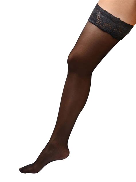 Plus Size Women In Thigh High Stockings