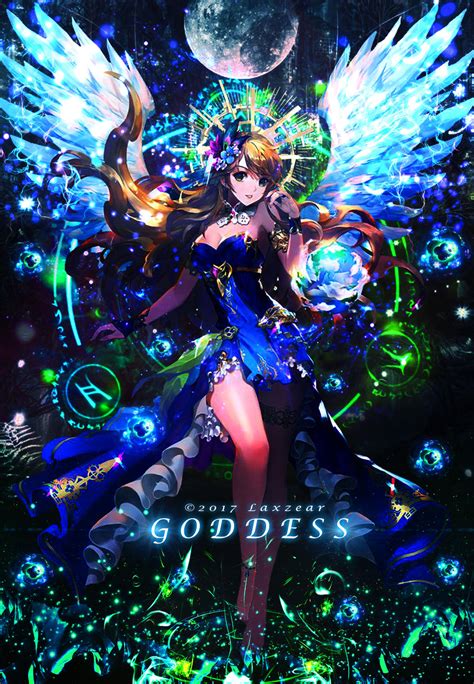Goddess Anime Girl By Laxzear On Deviantart