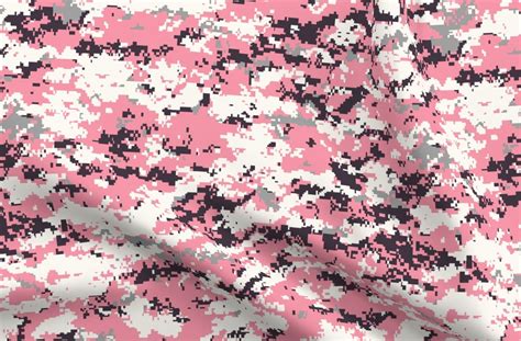 Cadpat Digital Light Pink Camo Fabric Pink Camo Digital Light