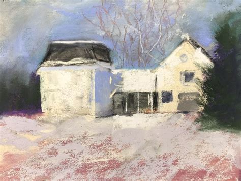 Sandi Graham Pastels The House In Maine Cool Landscapes Pastel