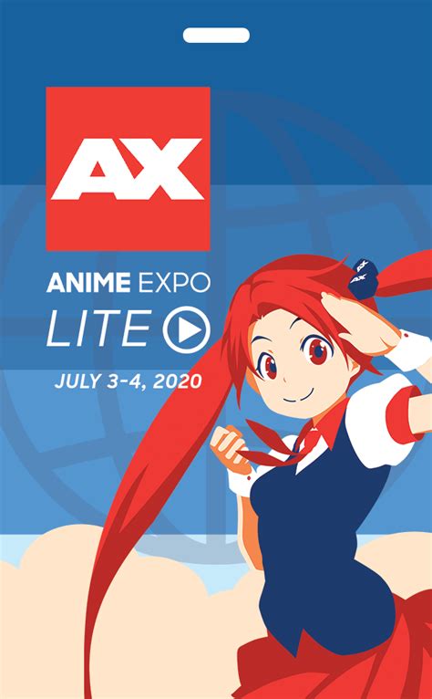 2020 Ax Lite Digital Badge Design Front Anime Expo
