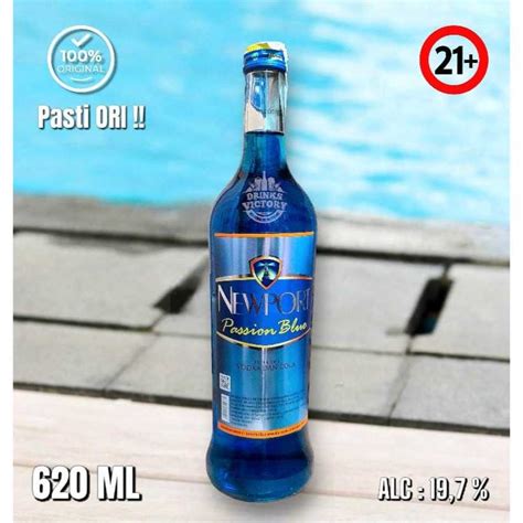 Jual Best Seller Newport Passion Blue Aroma Vodka Cola Ml