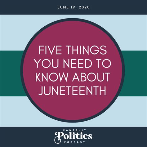 5 Things You Need To Know About Juneteenth