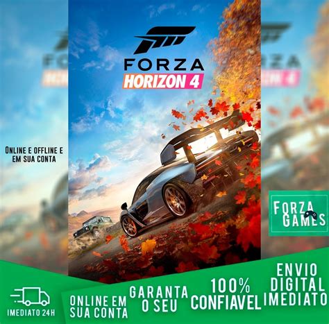 Forza Horizon 4 Na Ps4 - Forza Horizon 4 Standard Ed. | Original | Pc Mídia Digital | Mercado Livre
