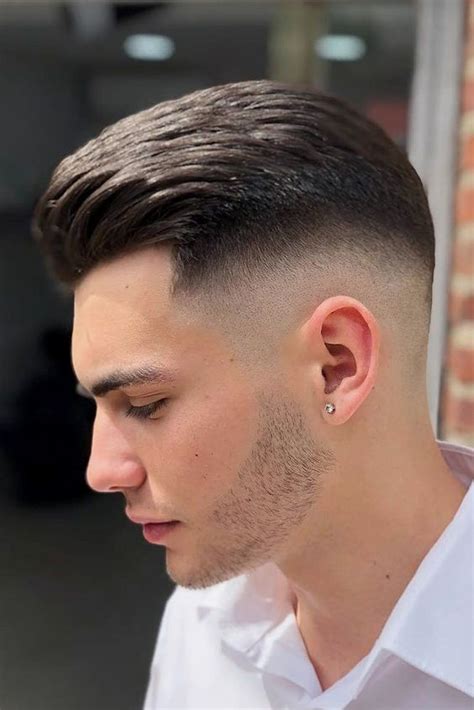 Mid Fade Fringed Stylish Haircuts Cool Hairstyles For Men Cool