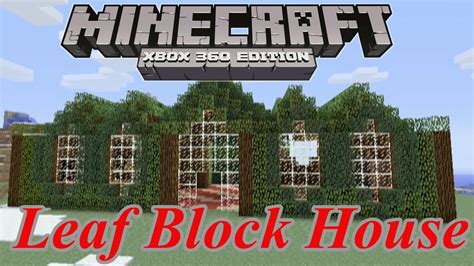 Minecraft House Tour Leaf Block House Youtube