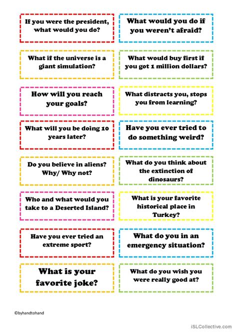 getting to know you questions discus… english esl worksheets pdf and doc