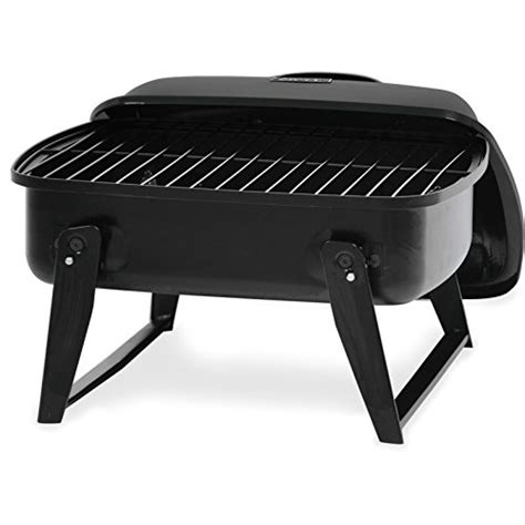 Kitchen + home stove top smokeless grill indoor bbq. Portable Small Charcoal Grill 12" Barbecue Camping Patio ...