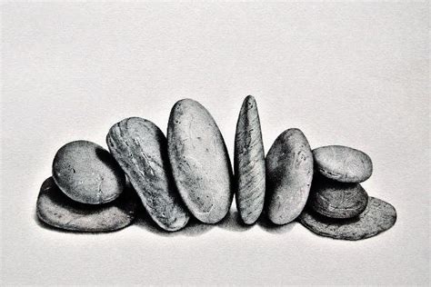 Pin By Judy Culp On ~~stone~~ Graphite Drawings Drawing Rocks