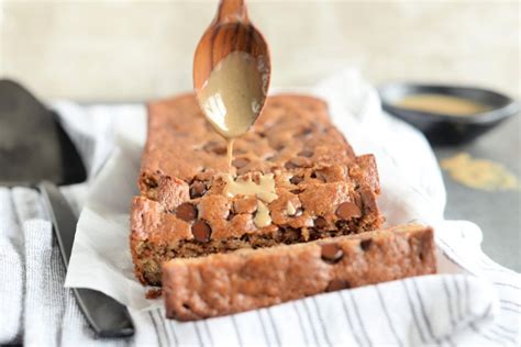 Banana bread is a type of bread that uses yellow bananas as the main ingredient. Tahini Banana Bread | Recipe in 2020 | Chocolate chip ...