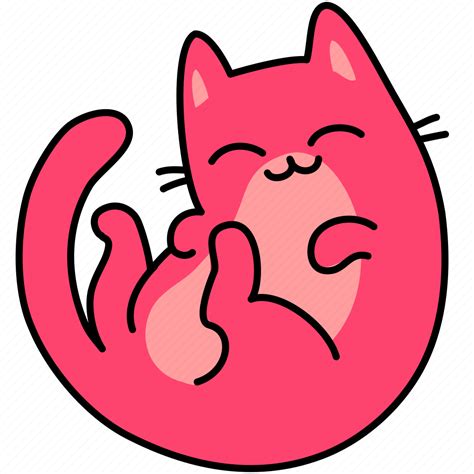 Animal Cat Cute Feline Pet Play Smile Icon Download On Iconfinder