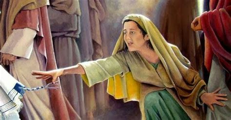 The Healing Of The Woman Who Touched The Hem Of Jesus Garment