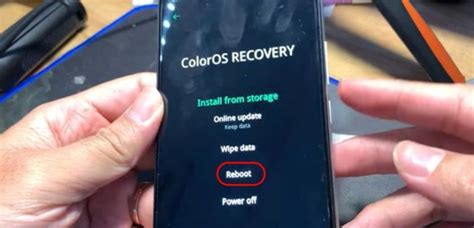 hp oppo recovery mode