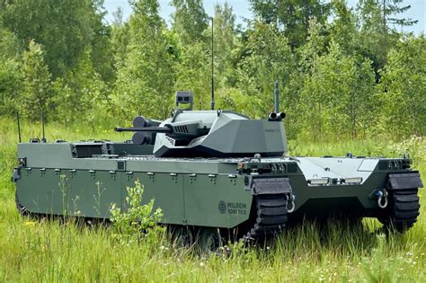 New UGV Fitted With CPWS II Turret UST