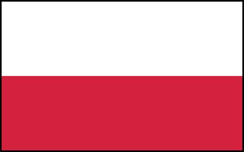 This emblem dates back to the middle ages, and although the eagle was removed from the flag, white and red became the traditional colors of poles. File:Flag of Poland (bordered 2).svg - Wikimedia Commons