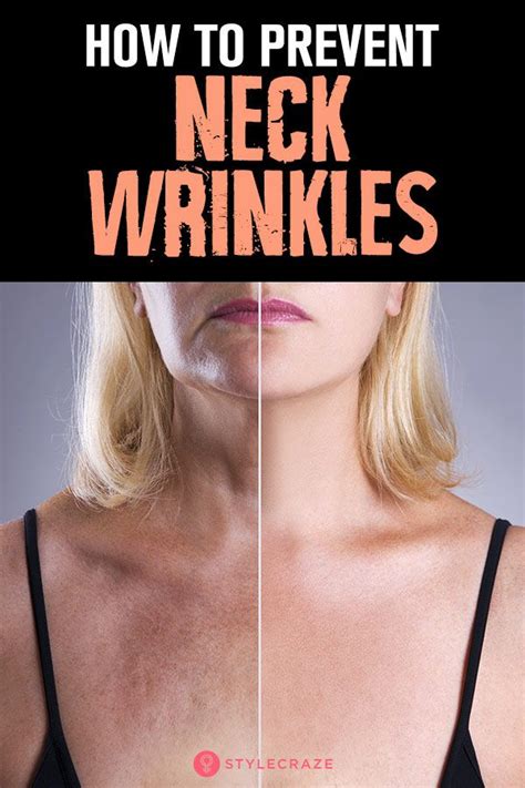 How To Prevent Neck Wrinkles Neck Wrinkles Sagging Skin Skin Care