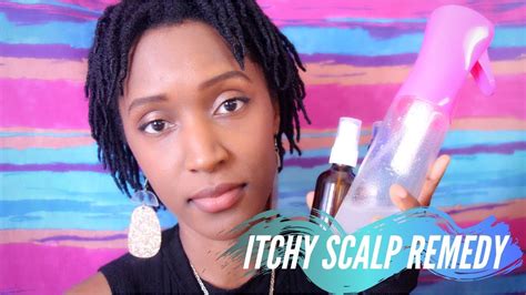 How To Stop Itchy Scalp With Locs Essential Oil Remedy Youtube