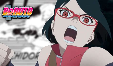 Boruto Naruto Next Generations Manga 42 Sarada Ataca A Boro Con Su