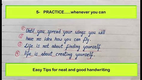 How To Have Good Handwriting