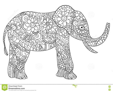 Coloriage Adulte Animaux Elephant 30000 Collections De Pages à