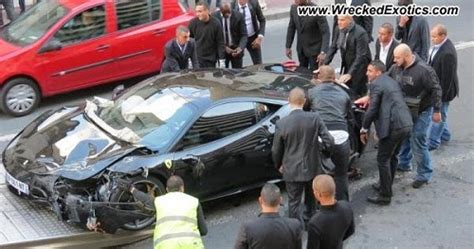 Ferrari 458 Italia Wrecked In France Carsfresh