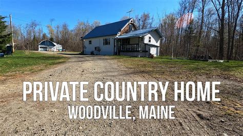 Private Country Home For Sale Maine Real Estate Sold Youtube