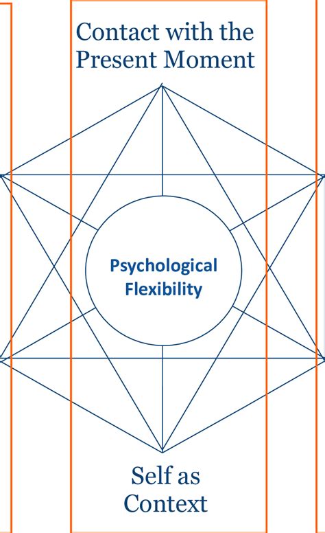 The Hexaflex Model Of Act For Psychological Flexibility And