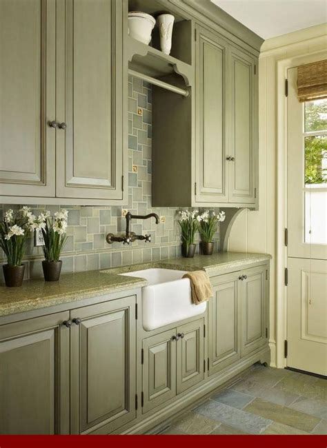 Sage Green Kitchen With Oak Cabinets 20 Gorgeous Green Kitchen