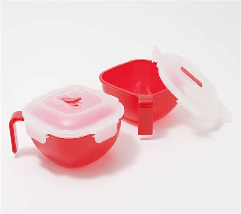 Locknlock Set Of 2 Bowls With Vented Lids —