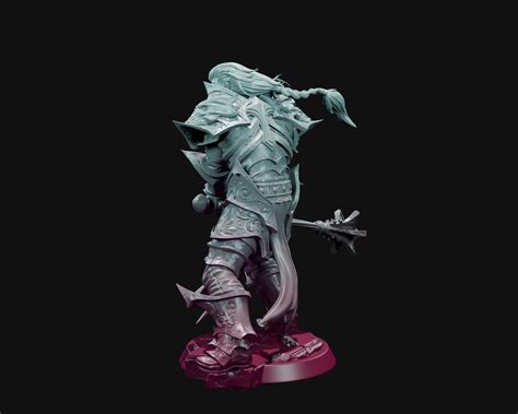 Wight With Mace Miniature For Dandd Pathfinder Rpg And Etsy