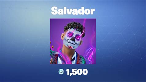 Salvador Fortnite Outfitskin Youtube