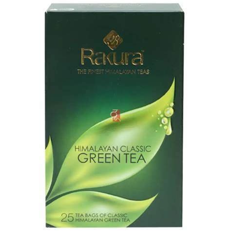 Rakura Himalayan Classic Green Tea 25 Tea Bags Kinaun किनौं