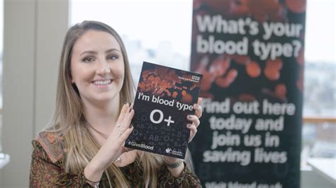 There are 4 main blood types determined by the presence or absence of a and b antigens in the red cells' surface and a and b antibodies in the plasma. O positive blood type - NHS Blood Donation