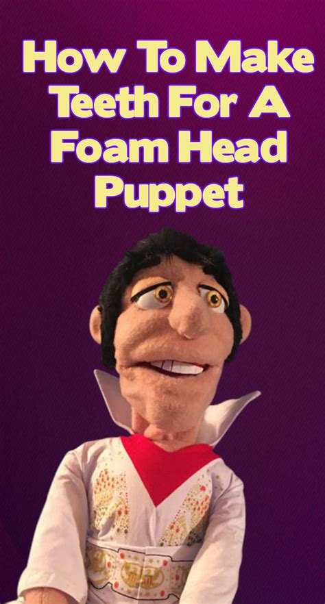 Make Perfect Puppet Teeth Puppets Professional Puppets Puppet Patterns