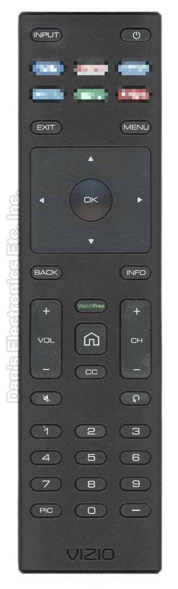 Buy Vizio Xrt136 Tv Tv Remote Control