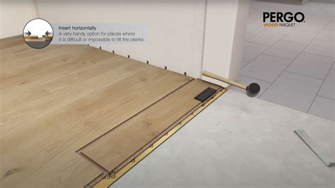 • installing a beautiful pergo floor is now faster and easier than ever. How to lay wood flooring by Pergo - YouTube