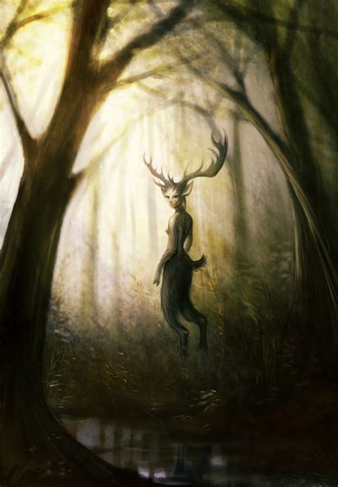 Satyr Tumblr Mythical Creatures Fantasy Creatures Dark Fantasy Art