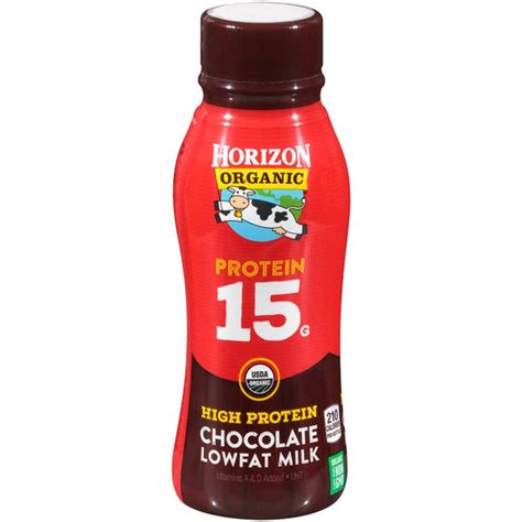 Horizon Organic High Protein Low Fat Chocolate Milk 10 Fl Oz Instacart