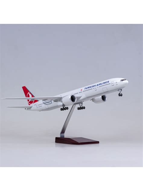 Xl Turkish Airlines Boeing 777 Premium Resin Model Aircraft Turkish