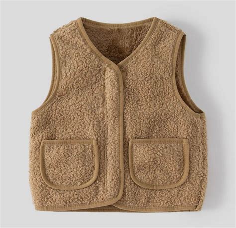 Caramel Sherpa Vest Copilot Clothing Company