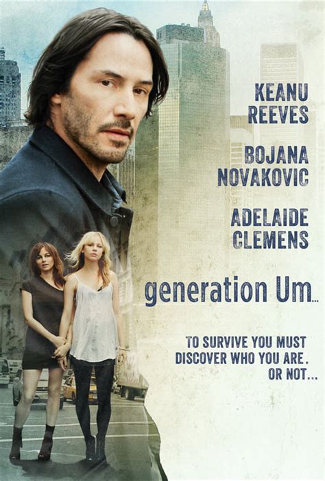 After a night of partying in nyc, john and his beautiful girlfriends mia and violet form an intimate bond as the deepest secrets from their pasts. First Trailer For GENERATION UM…, Starring Keanu Reeves