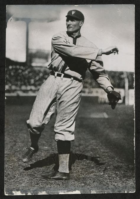 Lot 162 1915 Walter Johnson Pitching Action Photo On The Field