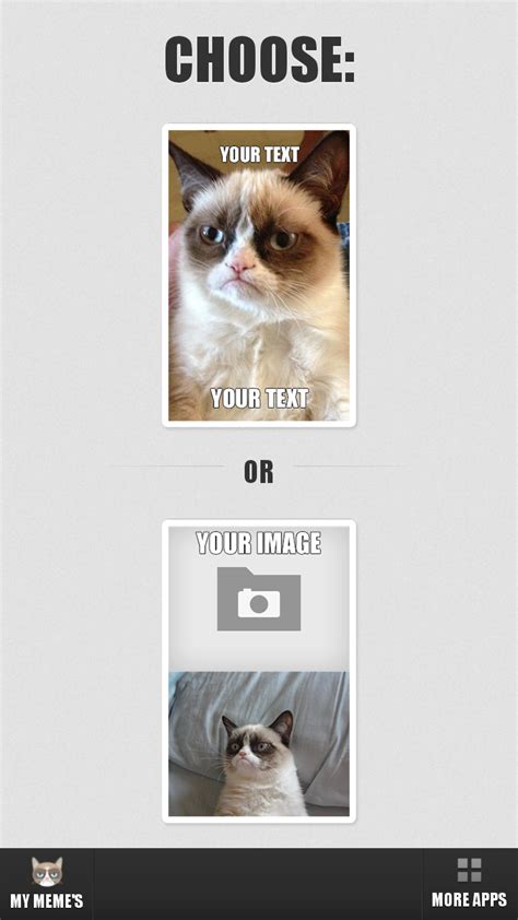 Grumpy Cat Meme Generator Appstore For Android