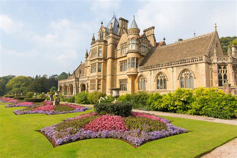 Beautiful Flower Gardens Tyntesfield House Near Wraxall North Somerset