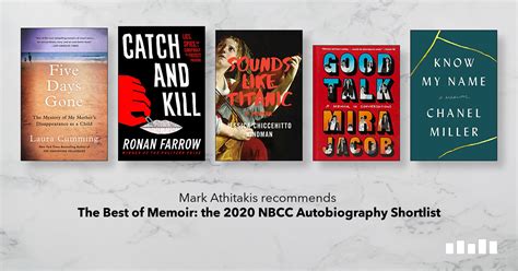 The Best Memoirs The 2020 Nbcc Shortlist Five Books